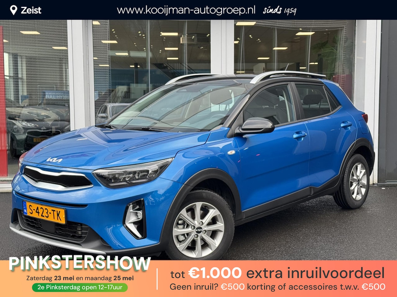 Kia Stonic - 1.0 T-GDi MHEV DynamicLine Apple Carply / Android Auto | Cruise control | Airco | Parkeers - AutoWereld.nl
