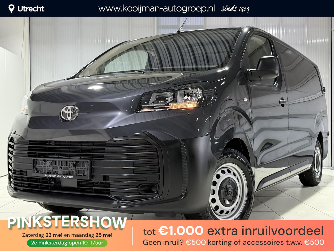 Toyota ProAce Electric Worker - Challenger Extra Range Long L2 75 kWh Toyota PROACE Electric Worker Challenger Extra Range - AutoWereld.nl