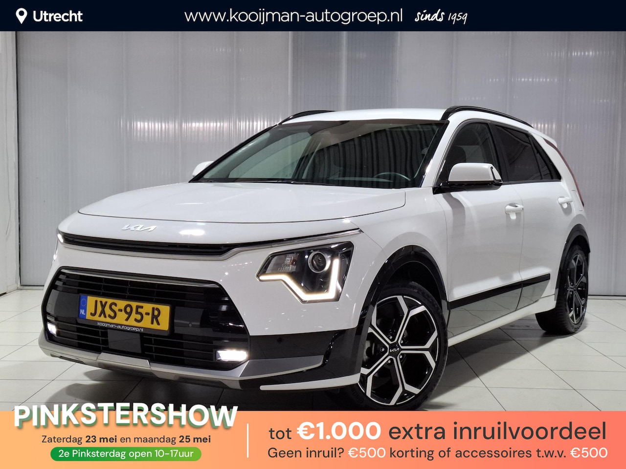 Kia Niro - 1.6 GDi Hybrid DynamicLine 18 inch, Apple Carplay/Android Auto, Navigatie, Camera. - AutoWereld.nl