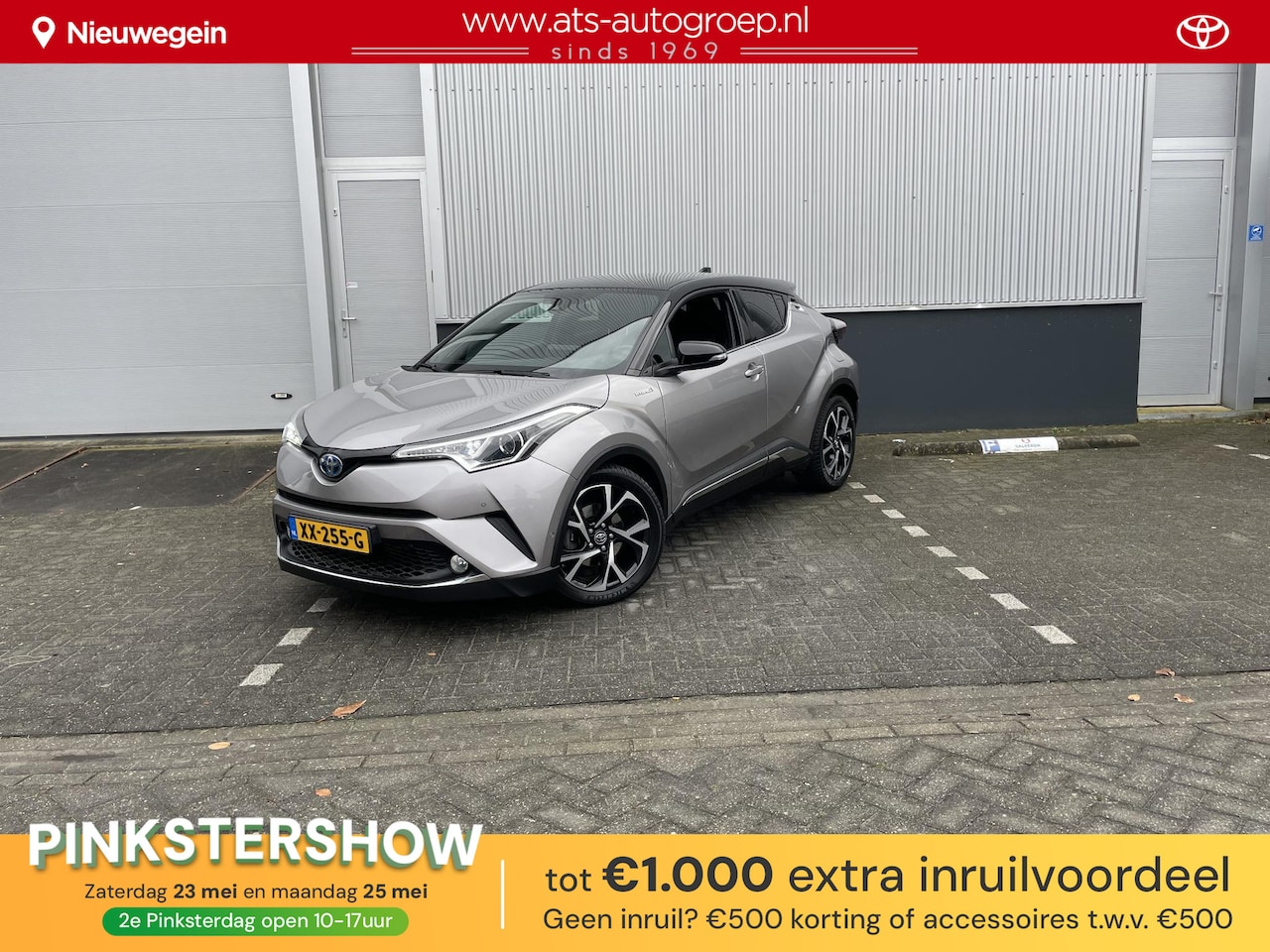 Toyota C-HR - 1.8 Hybrid Style Bitone, All season, Vol Leder interieur - AutoWereld.nl