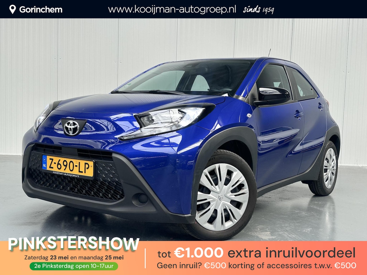 Toyota Aygo X - 1.0 VVT-i MT play 1.0 VVT-i MT Play - AutoWereld.nl
