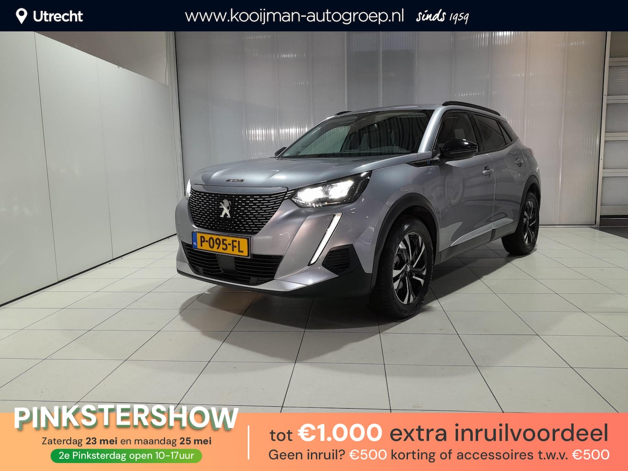 Peugeot e-2008 - EV Allure 50 kWh | Navigatie | LED mistlampen | All season banden | - AutoWereld.nl
