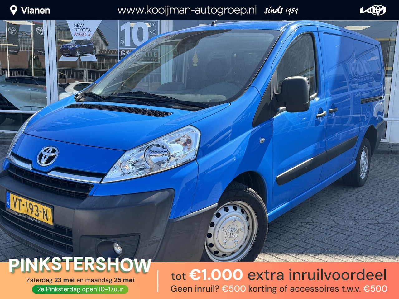 Toyota ProAce - 2.0D L2H1 Aspiration DUBBELE SCHUIFDEUR, BTW AUTO. - AutoWereld.nl