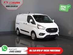 Ford Transit Custom - 2.0 TDCI 130 pk Aut. 2x Schuifdeur/ Standkachel/ Stoelverw./ Airco/ Cruise/ Inrichting/ PD