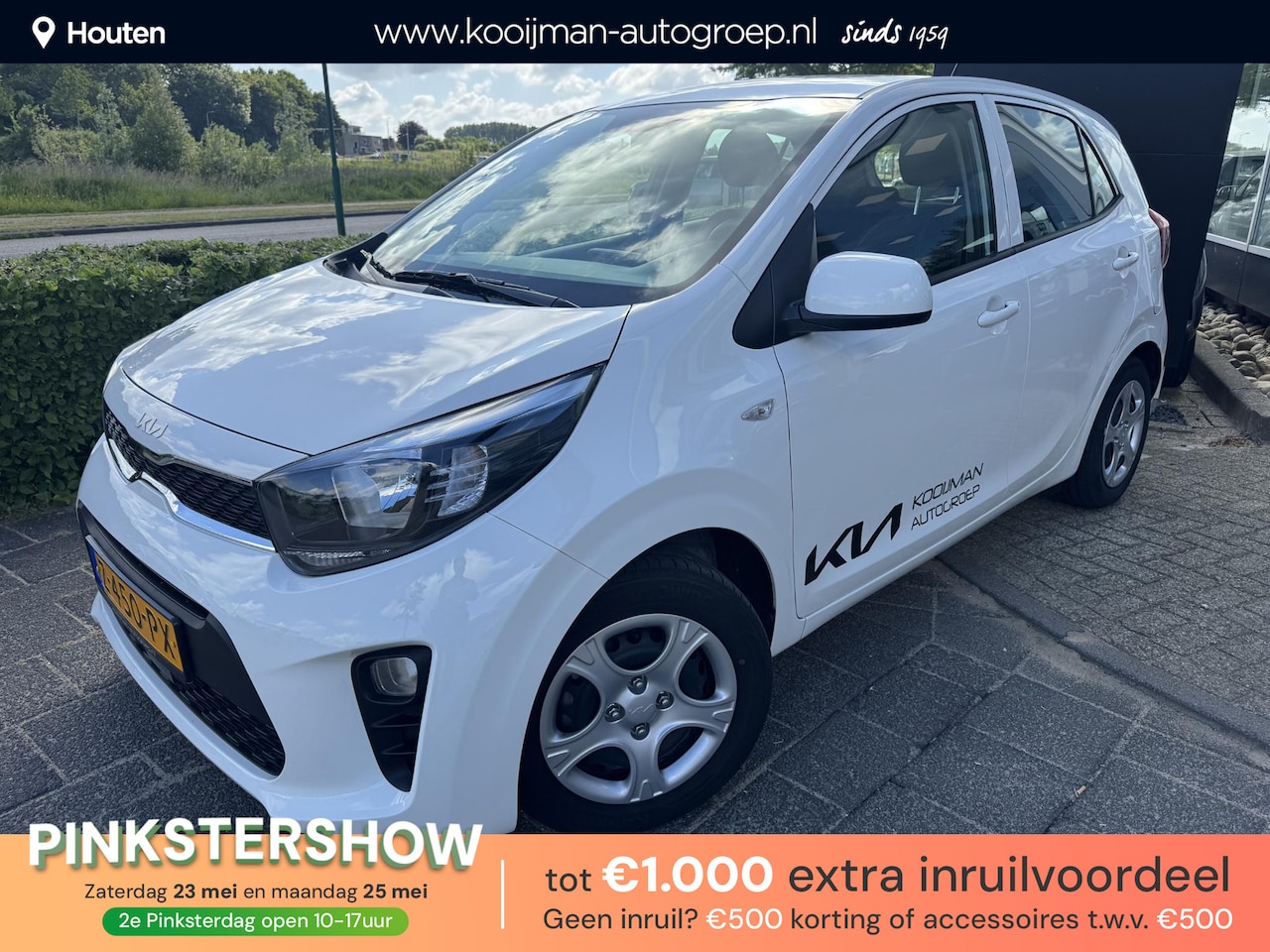 Kia Picanto - 1.0 DPi ComfortLine Eerste Eigenaar, Cruise Control, Bluetooth, Elektrische Ramen, Automat - AutoWereld.nl
