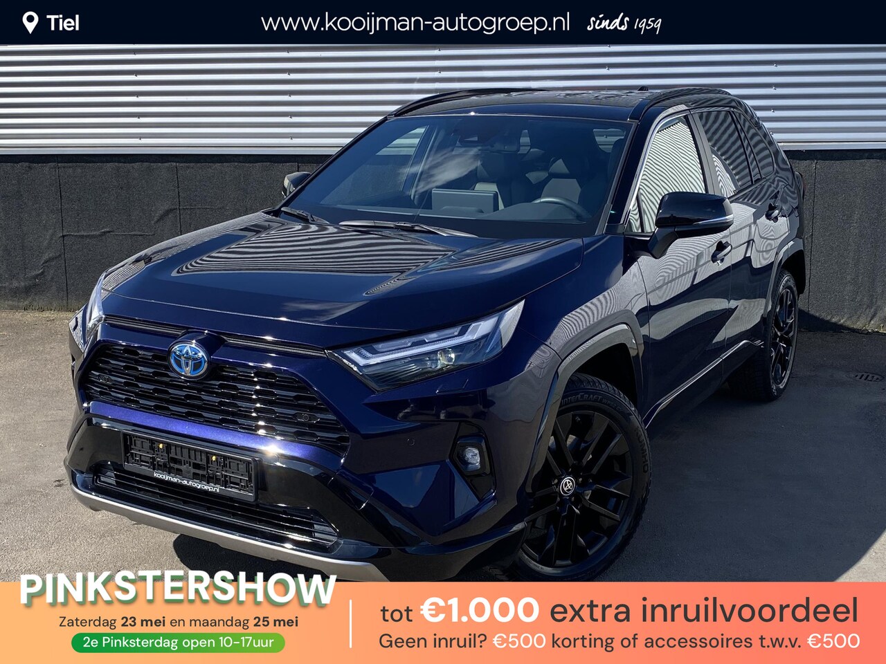 Toyota RAV4 - 2.5 Hybrid AWD Bi-tone edition Navigatie Apple CarPlay/Android Auto, parkeersensoren v&a, - AutoWereld.nl