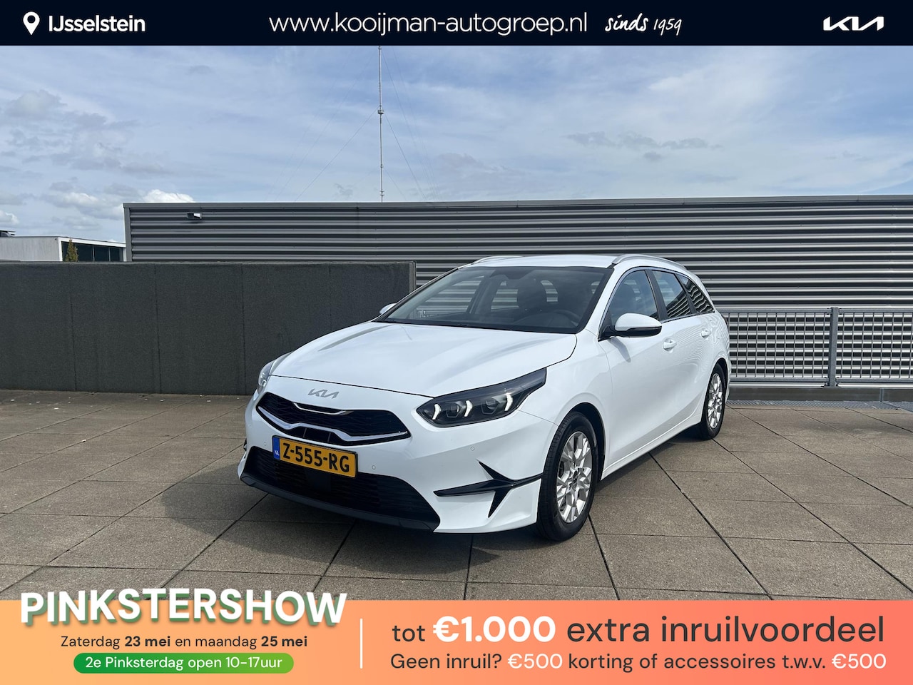 Kia Cee'd Sportswagon - Ceed 1.0 T-GDi DynamicLine TREKHAAK, ACHTERUITRIJCAMERA, NAVIGATIE - AutoWereld.nl