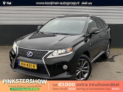 Lexus RX 450h - 4WD F-Sport Line Auto vol luxe, trekhaak, schuif-/kanteldak, HUD, navigatie, stoelverwarmi