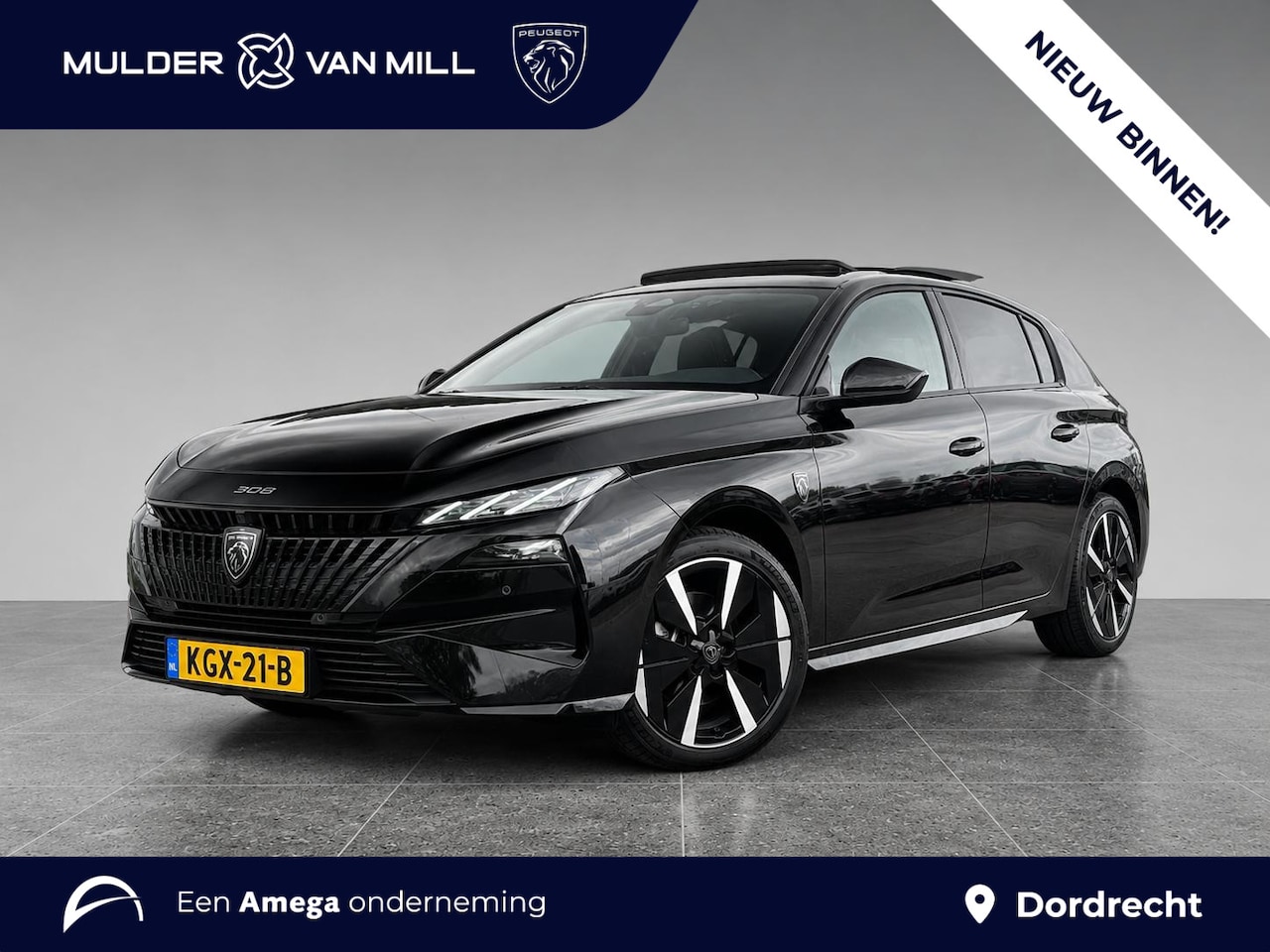 Peugeot E-308 - GT EV 58kWh 156pk | SCHUIF/KANTELDAK | STOELMASSAGE | 360° CAMERA | NAVI | APPLE CARPLAY / - AutoWereld.nl