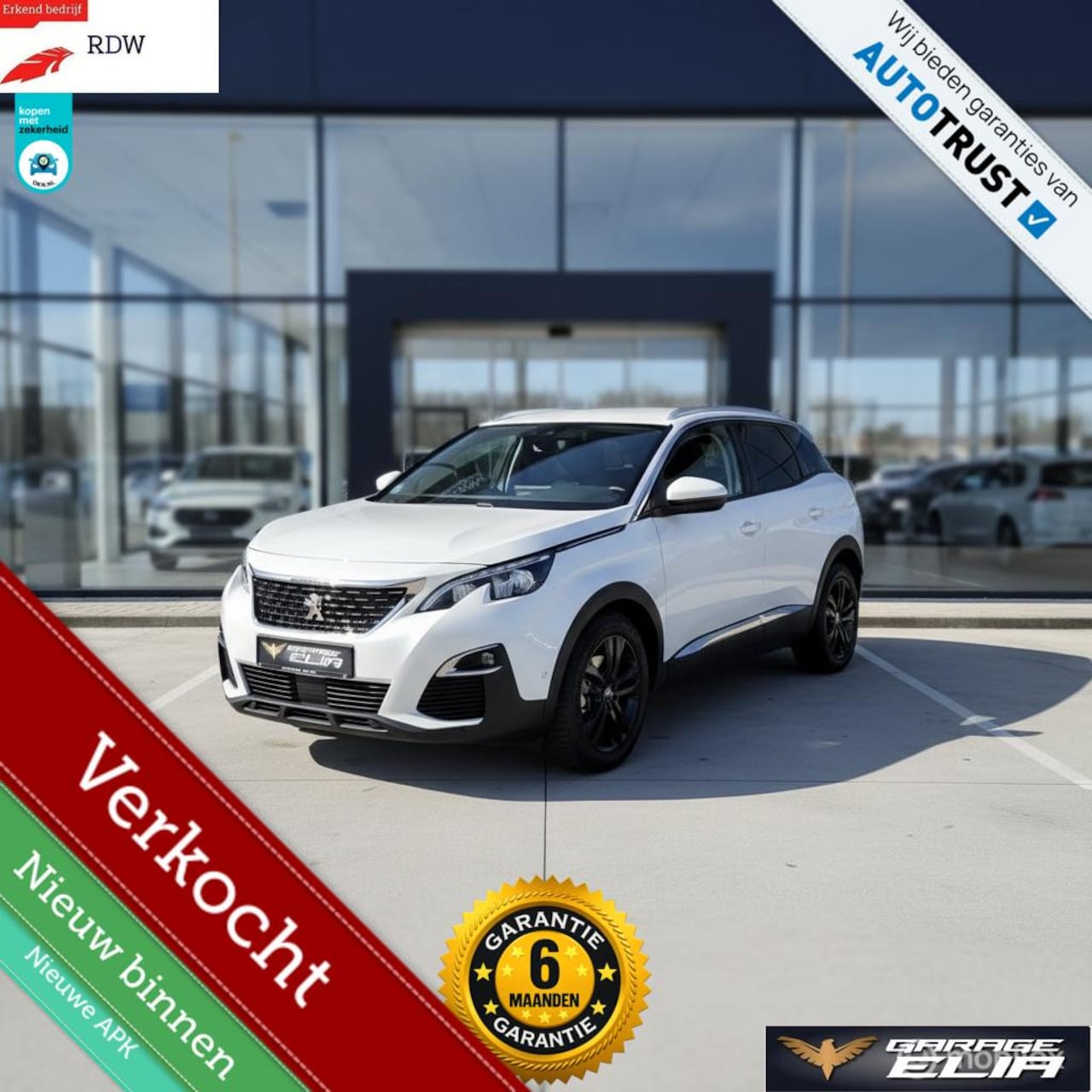 Peugeot 3008 - Aut.| LED | Navi | PDC | 82025 KM |6M Garantie - AutoWereld.nl