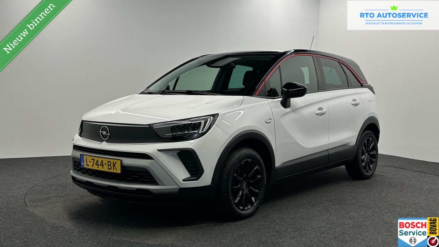 Opel Crossland - 1.2 Turbo GS Line CARPLAY NAVI LM ECC CRUISE. - AutoWereld.nl