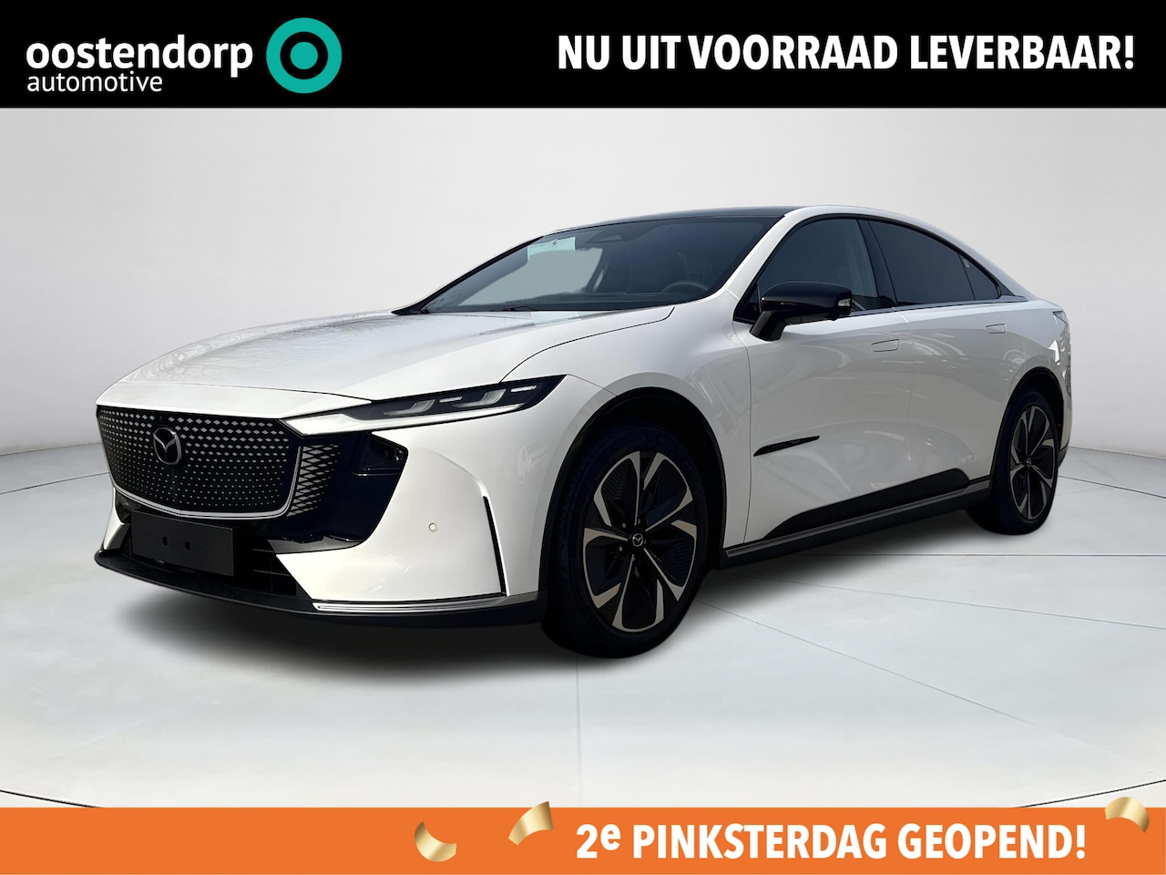Mazda 6e - Takumi Business Edition 68.8 kWh | 1.000,- Jubileum korting! | Zwart leder | 360 Camera | - AutoWereld.nl