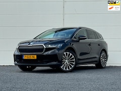 Skoda Enyaq iV - 80 Org NL SOH 96% Warmtepomp Keyless Camera Sportonderstel Lane assist Dodehoek detectie S