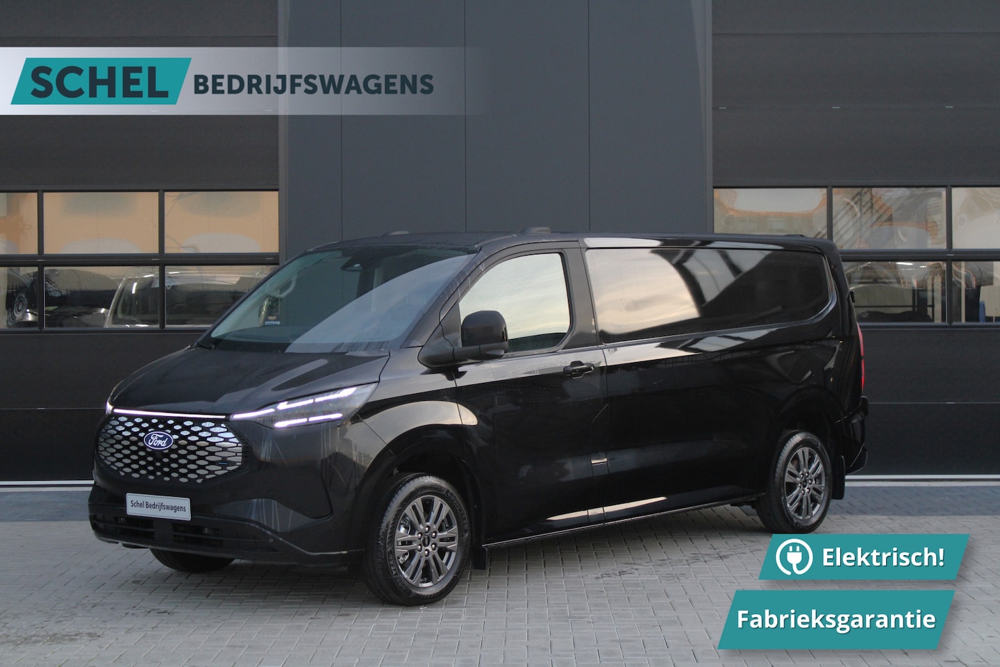 Ford Transit Custom - E-Transit 340 L2H1 Limited 65 kWh 218pk - LED - 360 Camera - B&O - ACC - Navi - Stoel/Stuu - AutoWereld.nl