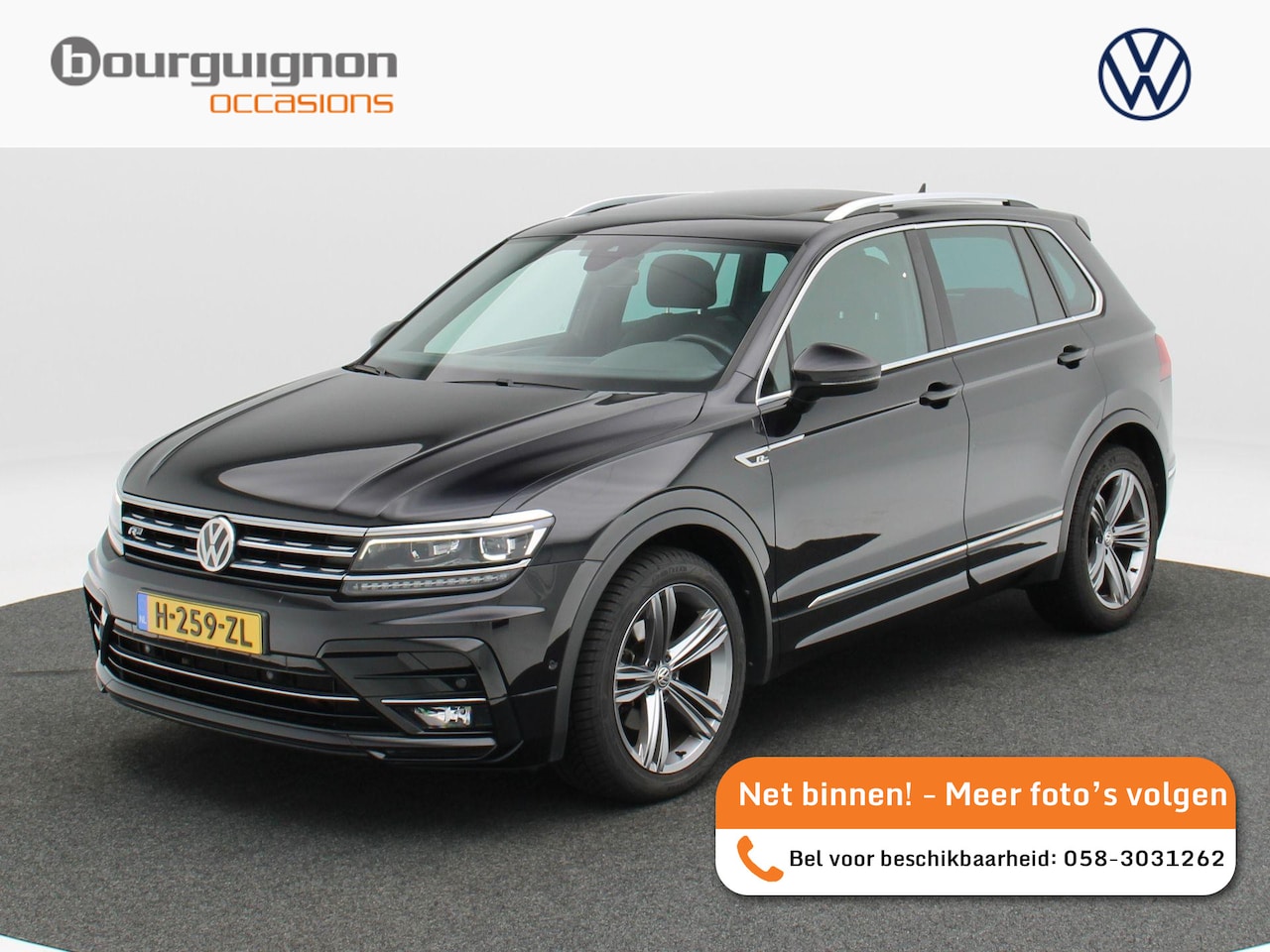 Volkswagen Tiguan - 1.5 TSi 150 Pk Automaat R-Line | Stoelverwarming | Panorama dak | Camera | Carplay | Adapt - AutoWereld.nl