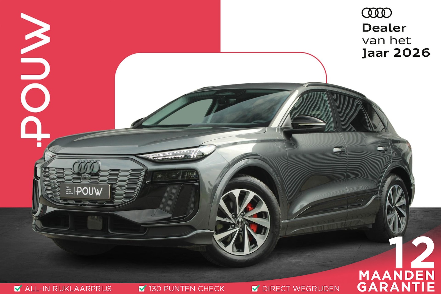 Audi Q6 e-tron - 388pk Advanced Edition 100 kWh | 360 Graden Camera - AutoWereld.nl