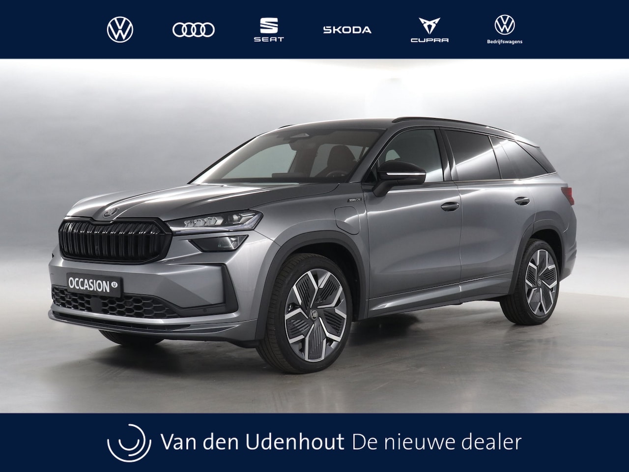 Skoda Kodiaq - 1.5 TSI 204pk PHEV Sportline Business DSG / Navigatie / Stoelverwarming / Camera - AutoWereld.nl