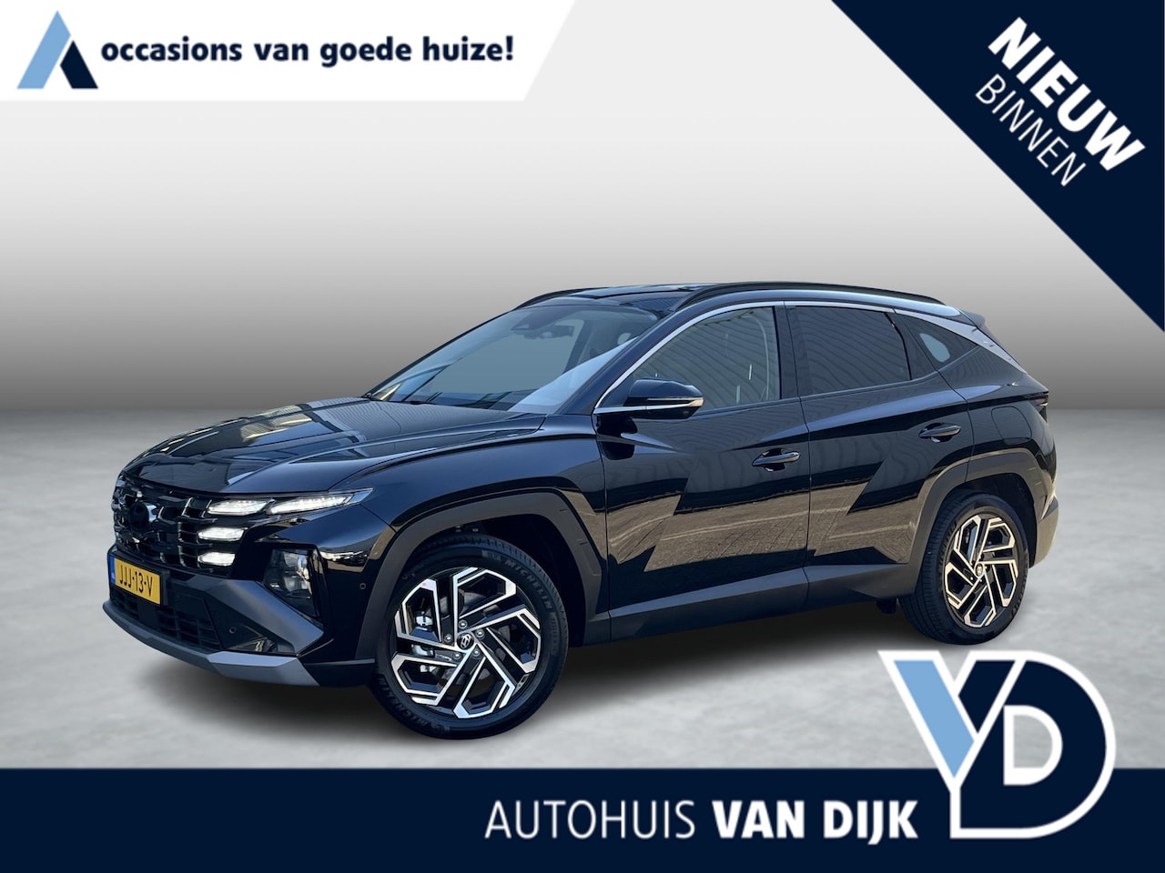 Hyundai Tucson - 1.6 T-GDI PHEV Premium | NIEUWE AUTO!/Plug-in/Leder/Navi/Adapt.Cruise/Stoel&Stuurverwarmin - AutoWereld.nl