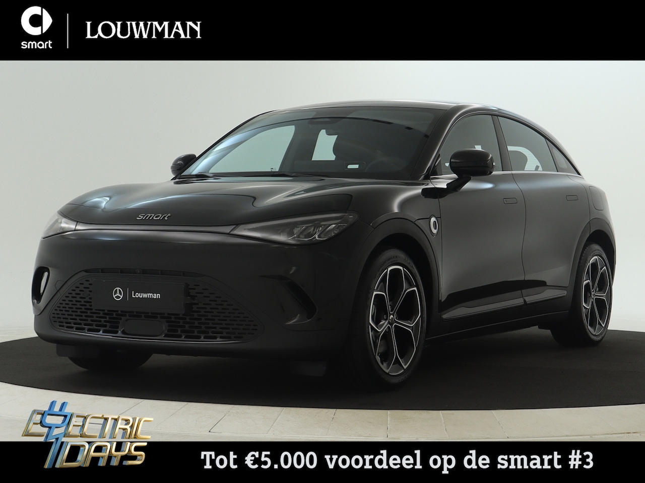 Smart #3 - Pro 49 kWh | Dodehoekdetectie | Apple CarPlay/Android auto | Adapt. cruise control | Elekt - AutoWereld.nl