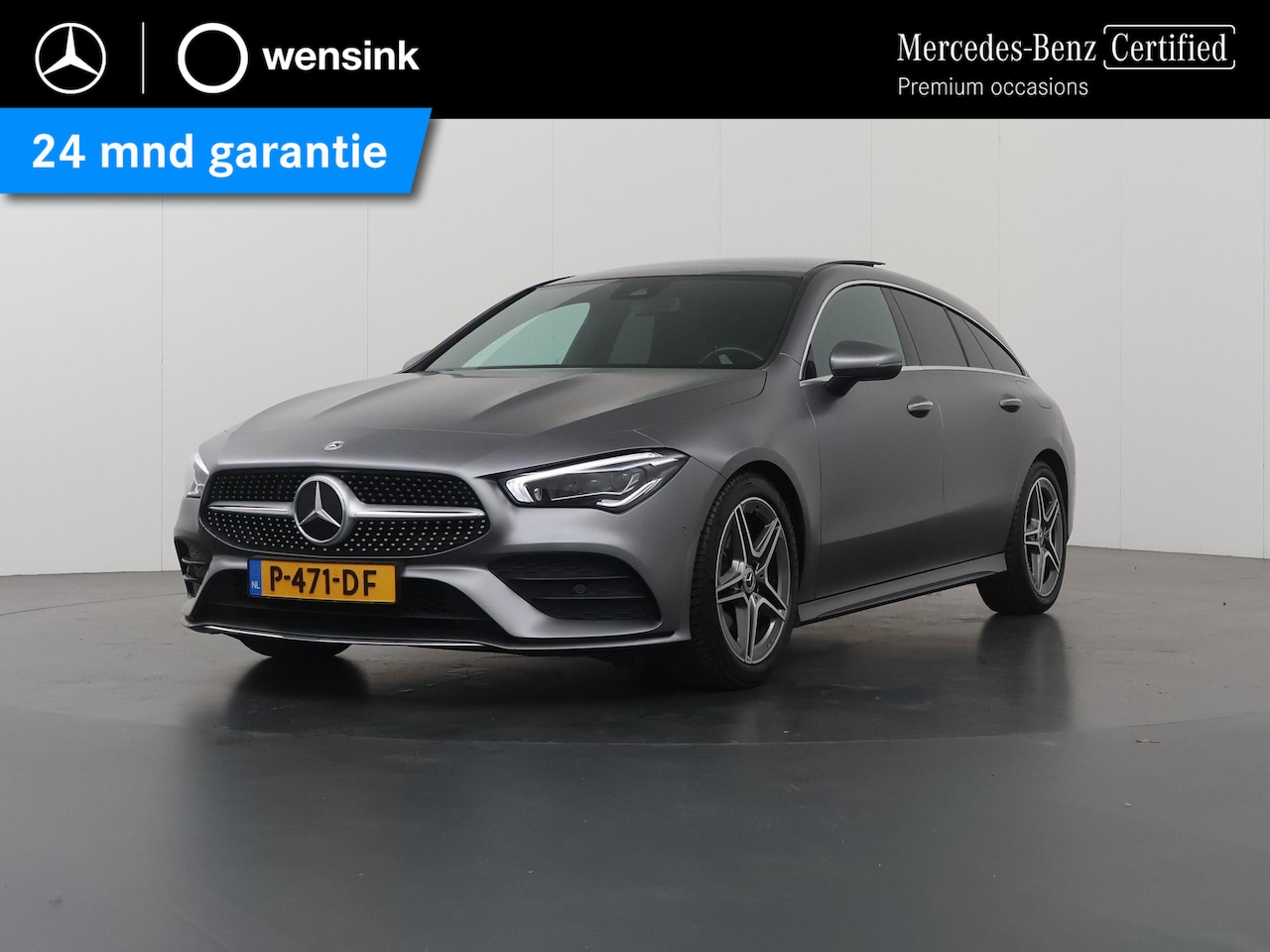 Mercedes-Benz CLA-klasse Shooting Brake - 180 Business Solution AMG | Panoramadak | Trekhaak | Memory | Stoelverwarming | Sfeerverli - AutoWereld.nl
