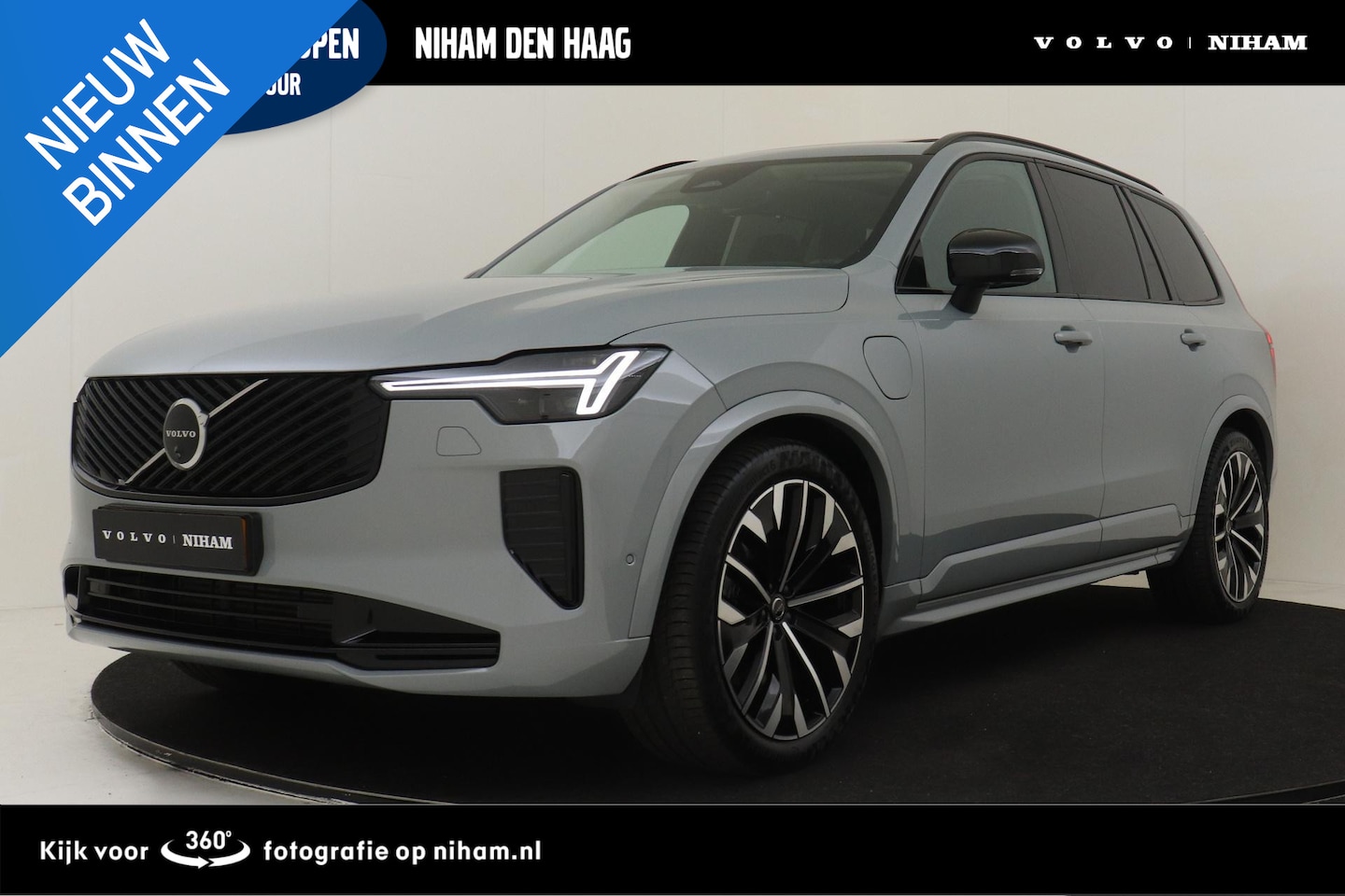 Volvo XC90 - II T8 PLUG-IN HYBRID AWD ULTRA DARK -PANO.DAK|HARMAN/KARDON|LUCHTVERING|360°CAM|HEAD-UP DI - AutoWereld.nl