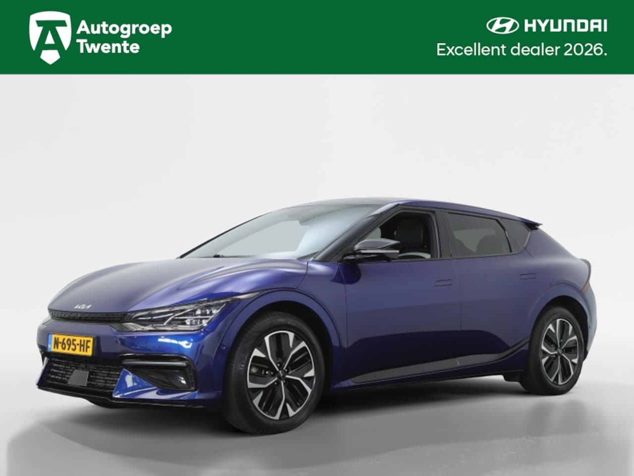 Kia EV6 - GT-Line 77.4 kWh | 100% SOH | Panoramadak | Stoelverwarming | - AutoWereld.nl