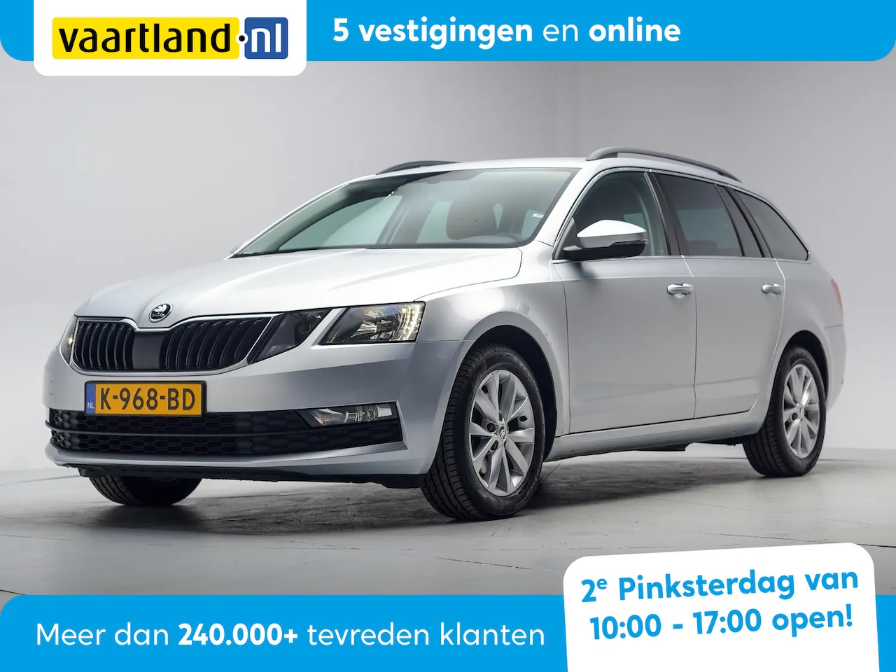 Skoda Octavia - 1.0 TSI Greentech Business Edition [ Navi Half-Leder Stoelverwarming ] - AutoWereld.nl