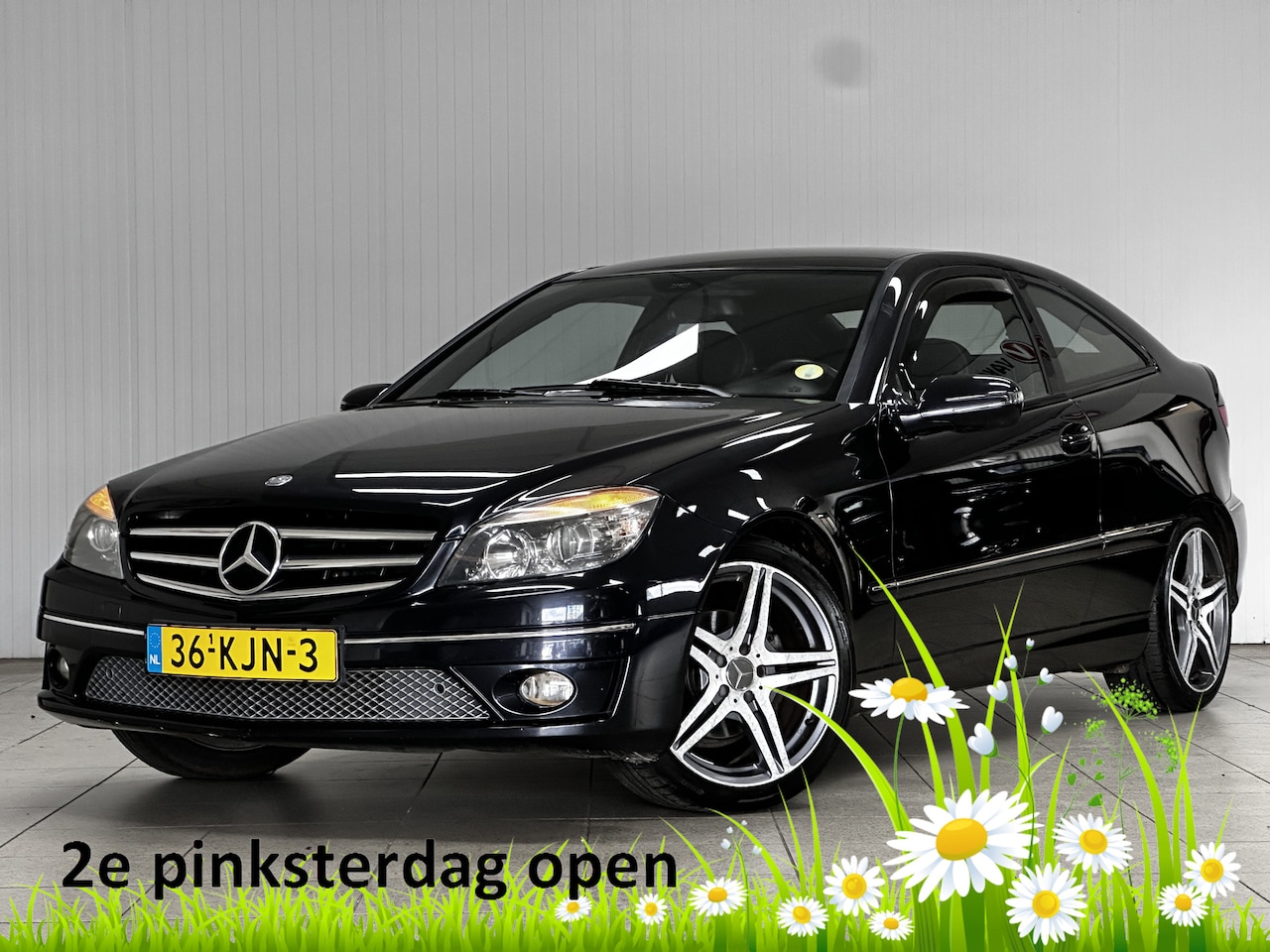 Mercedes-Benz CLC-klasse - 180 K. Prestige/ HISTORIE!/ Zwarte Hemel!/ Trekhaak/ Stoelverw./ 18''LMV/ Half-LEDER-Sport - AutoWereld.nl