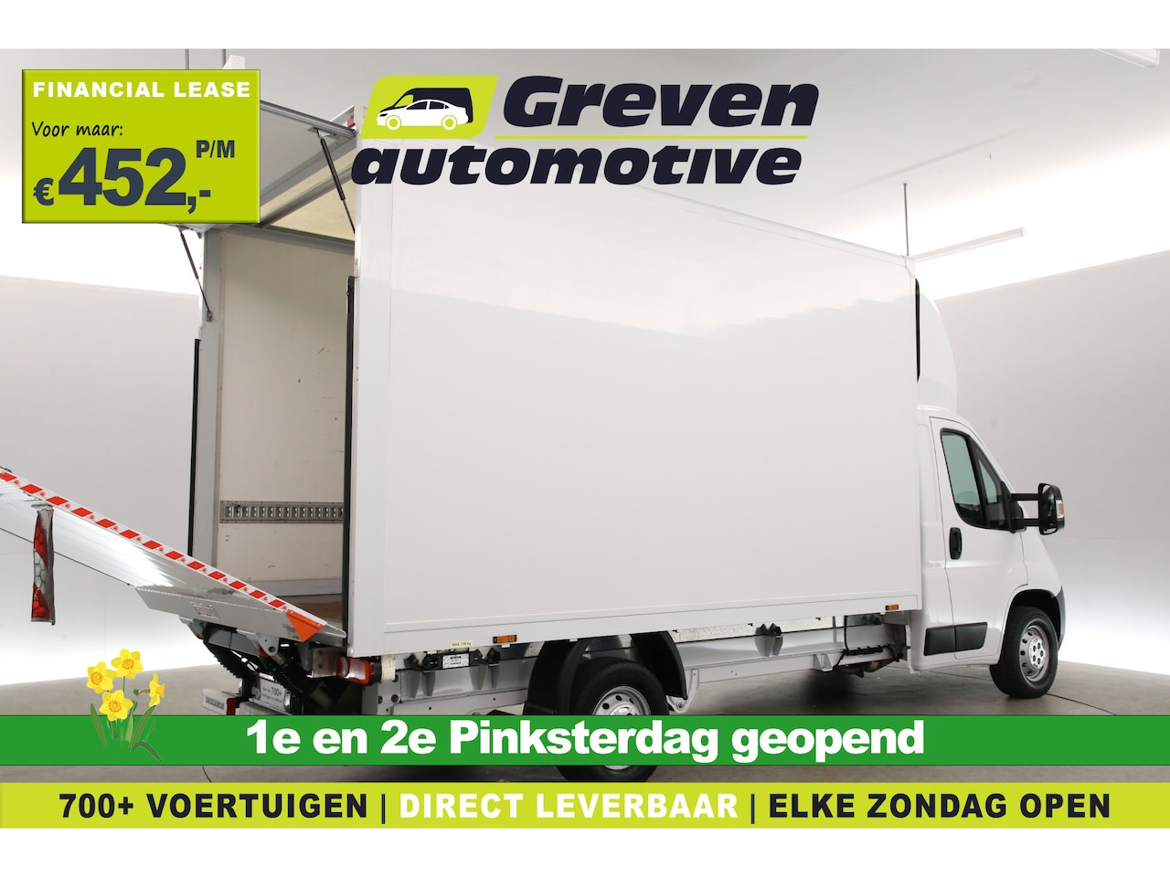 Opel Movano - 2.2 BlueHdi 140PK | Bakwagen | Laadklep | Laadbak | Airco | Camera | 3 Zits - AutoWereld.nl