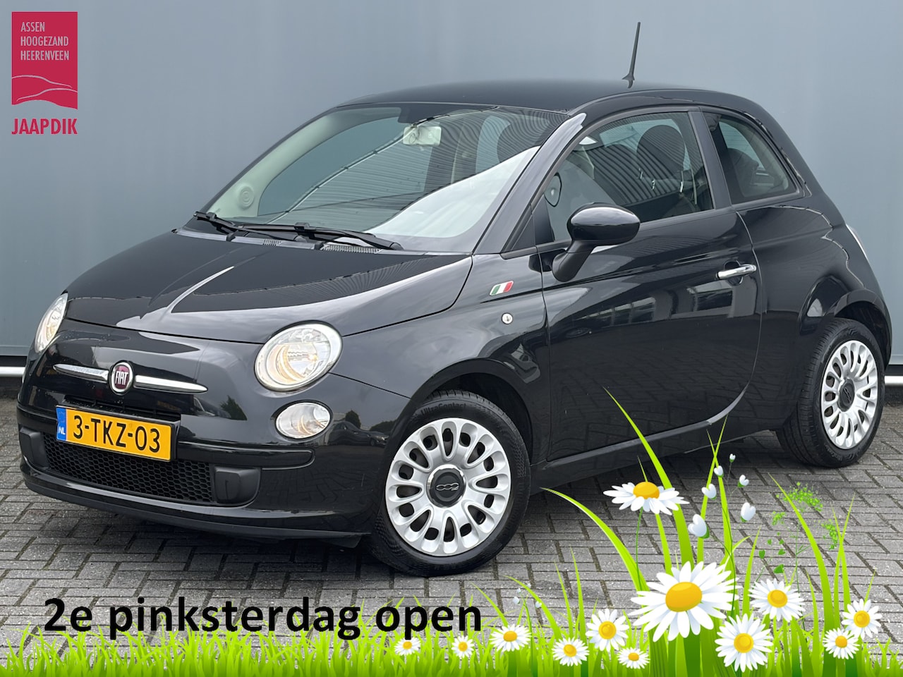 Fiat 500 - BJR 2014 1.0 60 PK Pop AIRCO | PDC | CV | MULTI. STUURWIEL - AutoWereld.nl