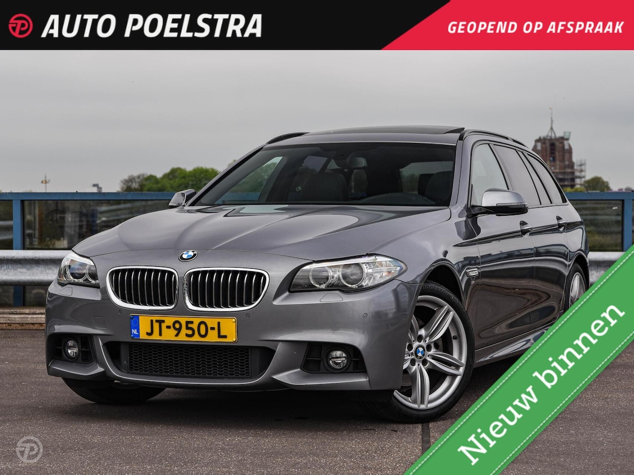 BMW 5-serie Touring - 520d High Executive M Sport | Panoramadak | Leder | Comfortzetels | Memory | Luchtvering | - AutoWereld.nl