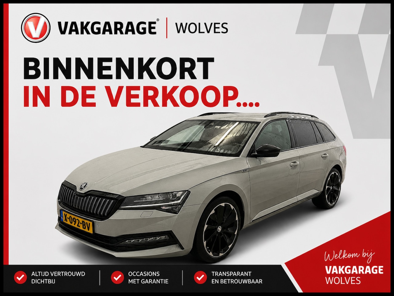 Skoda Superb Combi - Sport Line 1.4 TSI iV - AutoWereld.nl