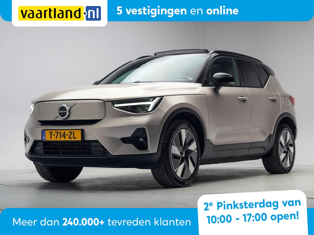 Volvo XC40 - Recharge 82kWh Extended Range Ultimate Aut.[ pano Leder /Alcantara Navi Apple / Android Wa - AutoWereld.nl
