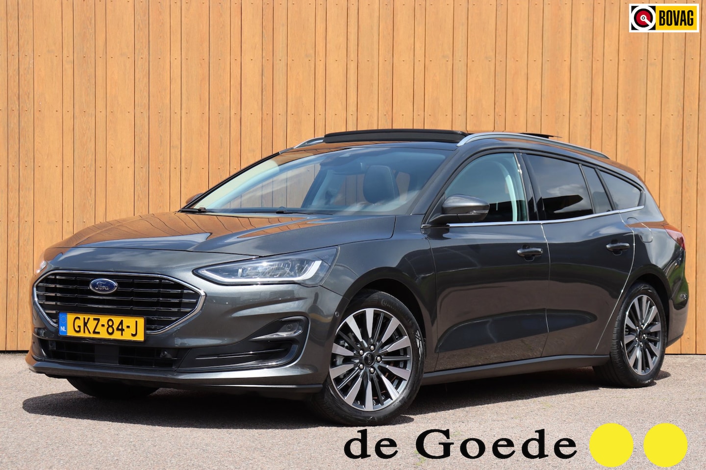 Ford Focus Wagon - 1.0 EB Hybrid Titanium X org.NL el.schuif/pano-dak stoel/stuurverw. camera B&O Comfort/AGR - AutoWereld.nl
