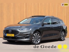 Ford Focus Wagon - 1.0 EB Hybrid Titanium X org.NL el.schuif/pano-dak stoel/stuurverw. camera B&O Comfort/AGR