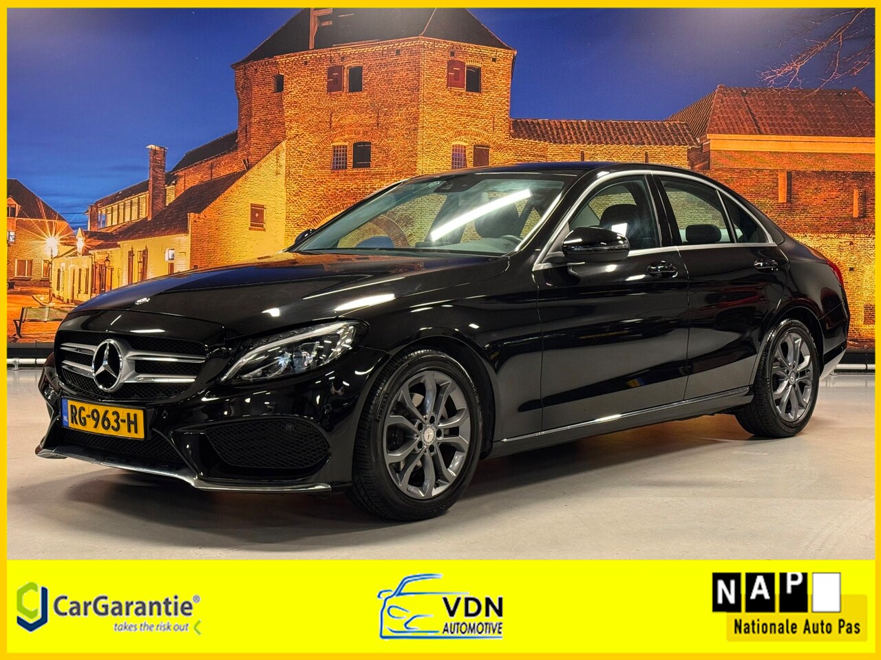 Mercedes-Benz C-klasse - 180 Business Solution Automaat LED Navi - AutoWereld.nl