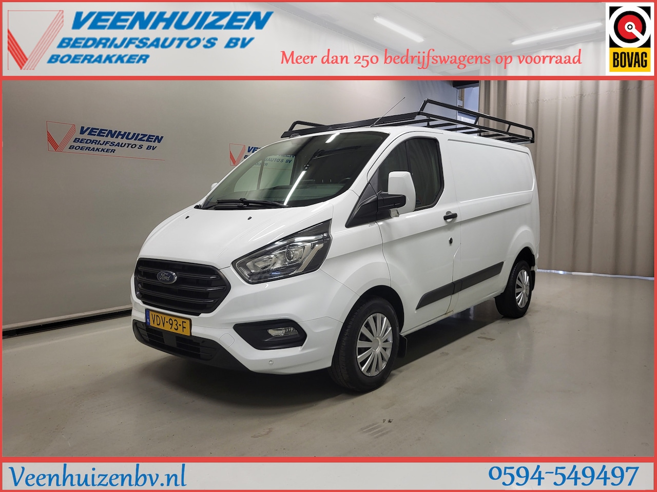 Ford Transit Custom - 2.0TDCI 130pk Automaat Euro 6! - AutoWereld.nl