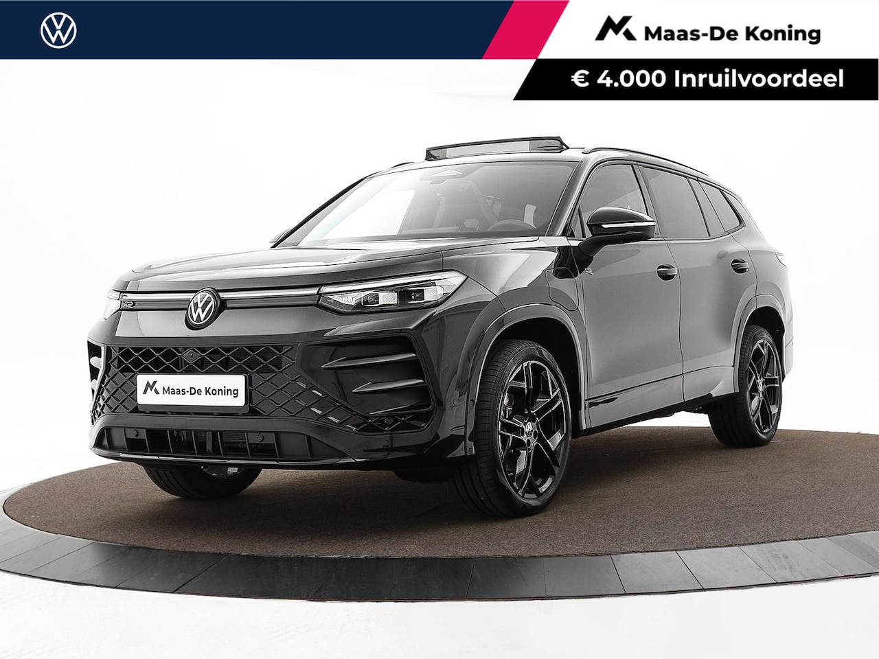 Volkswagen Tayron - R-Line Edition 1.5 eHybrid 204 PK 6 versn. DSG · Black Style Pakket · Panoramaschuif-kante - AutoWereld.nl
