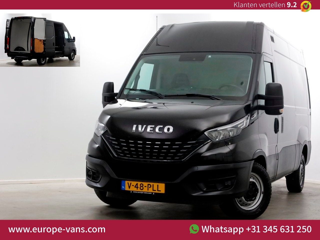 Iveco Daily - 35S18 3.0 180pk L2H2 HiMatic Automaat LED/Navi/Trekhaak 3500kg 06-2020 - AutoWereld.nl