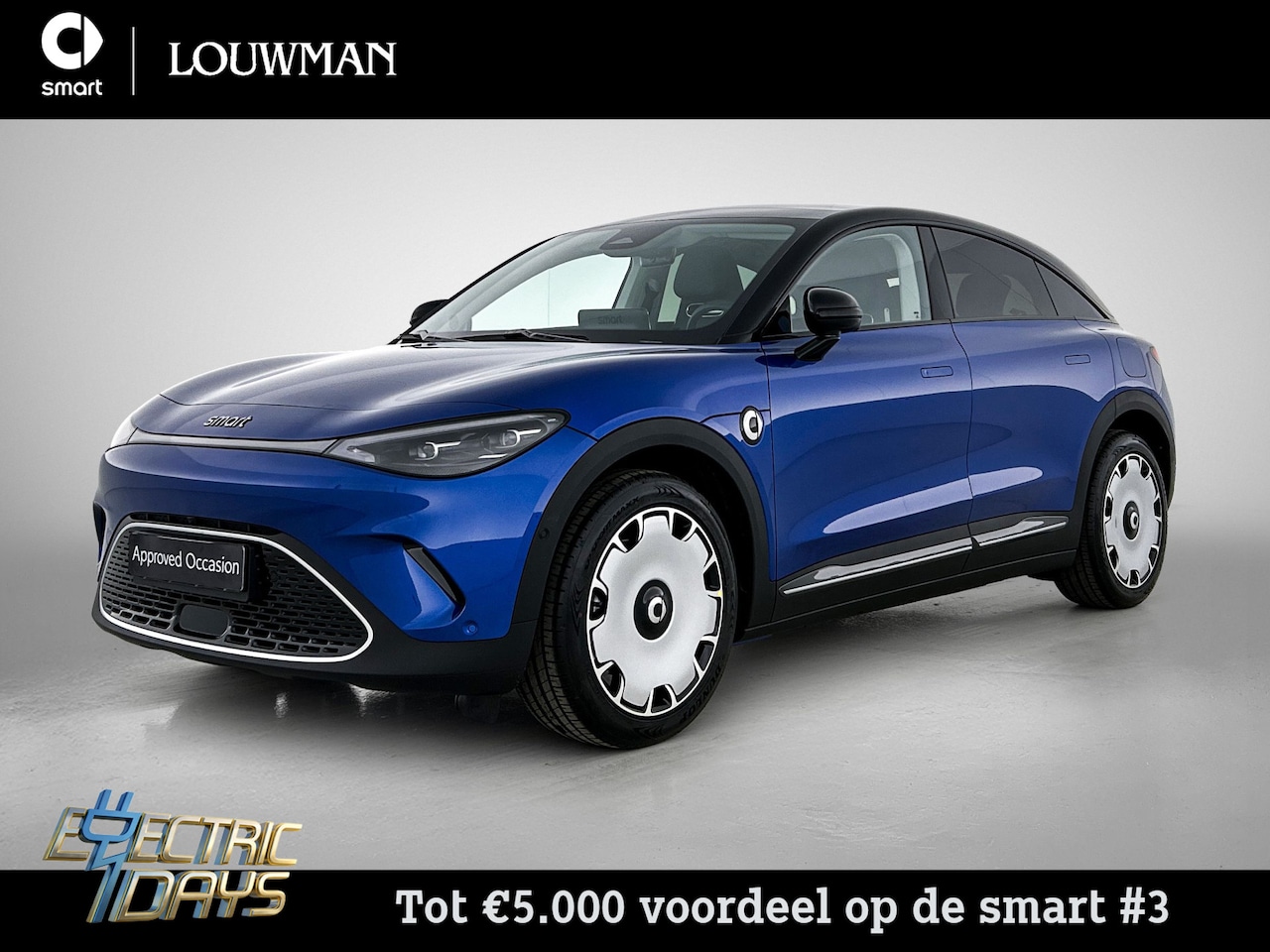 Smart #3 - Premium 66 kWh | Head-up display | Panoramisch dak vast | Duoleer | Memorypakket voorstoel - AutoWereld.nl