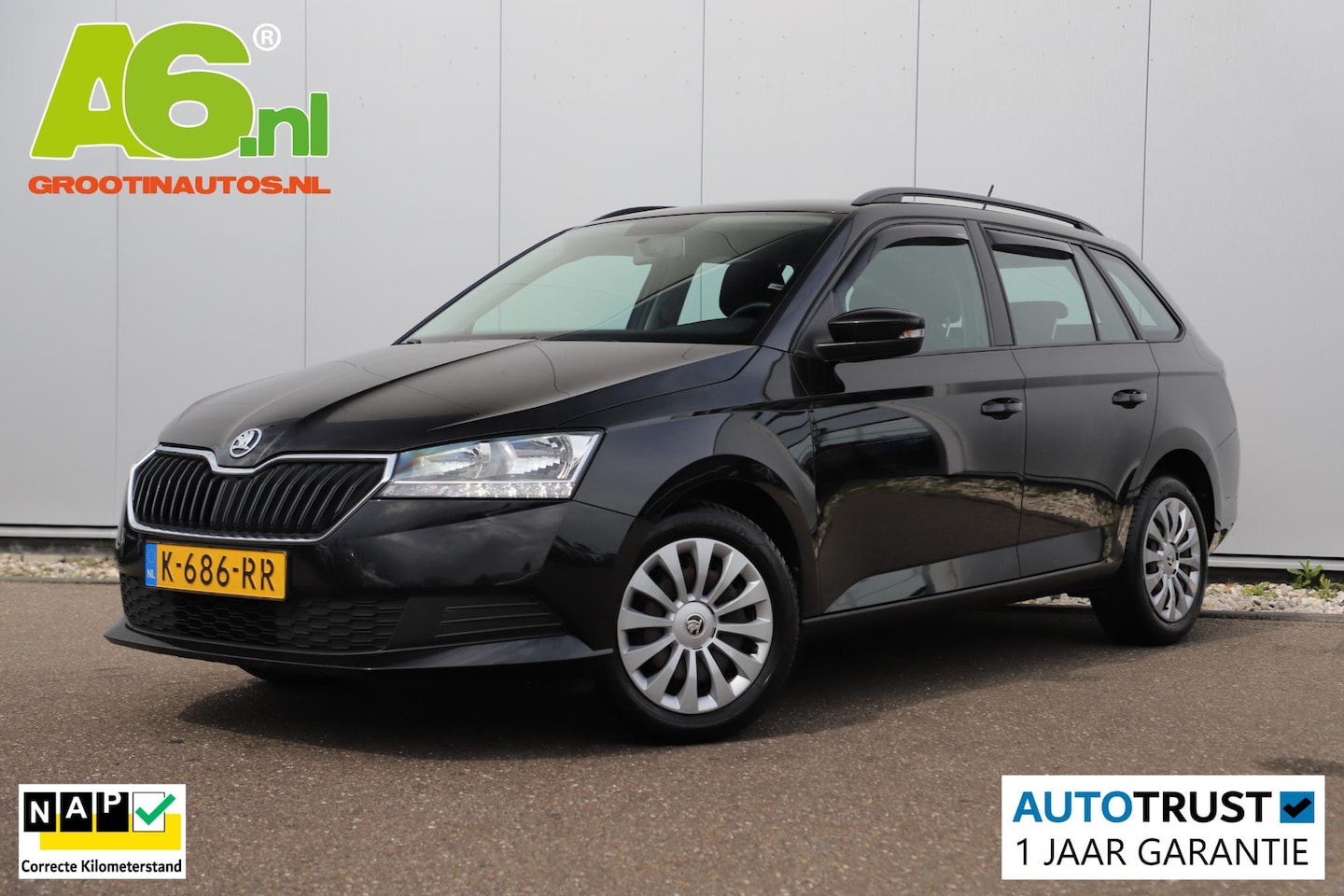 Skoda Fabia Combi - 1.0 TSI Active 95PK Carplay Android Navigatie Airco Cruise Control - AutoWereld.nl