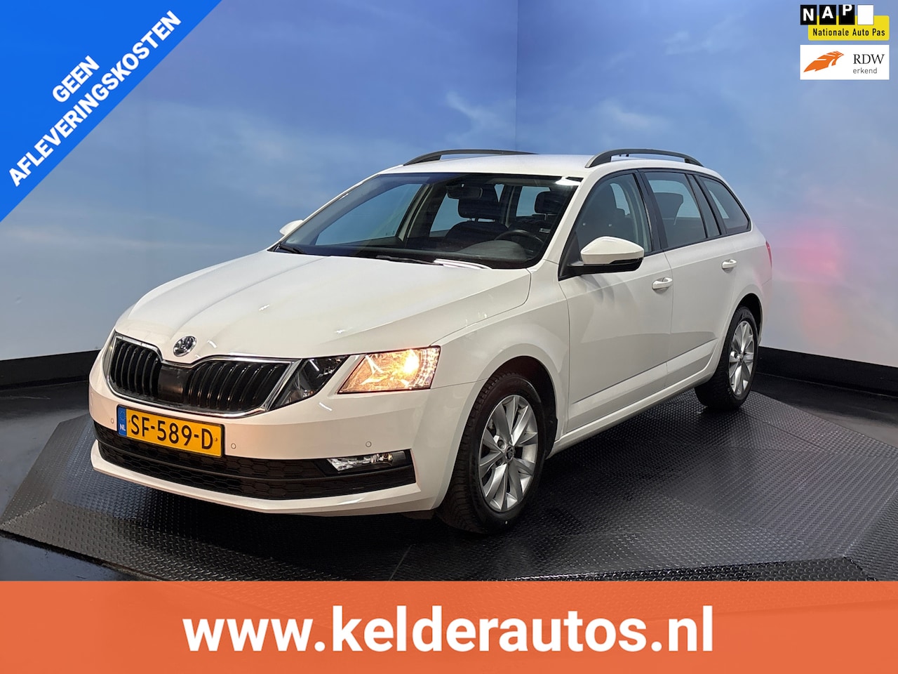Skoda Octavia Combi - 1.0 TSI Greentech Ambition Business AUTOMAAT!, Carplay, ECC - AutoWereld.nl
