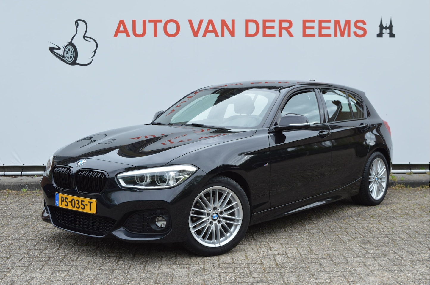BMW 1-serie - 118i Corp. Lease Exec. NL-auto / M-Sport / Clima / Navi - AutoWereld.nl