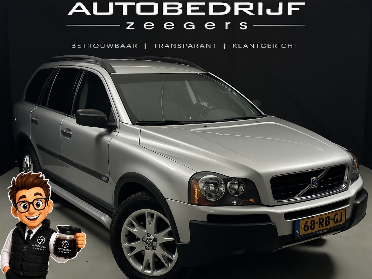 Volvo XC90 - 2.5 T 5 Cilinder Kinetic 7 persoons * Handgeschakeld - AutoWereld.nl