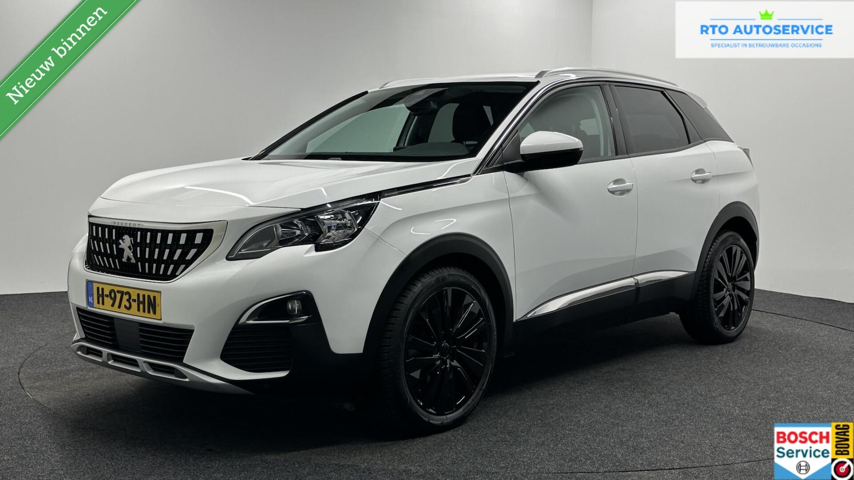 Peugeot 3008 - 1.2 PureTech Blue Lease Premium CARPLAY NAVI CAMERA CRUISE LM ECC. - AutoWereld.nl