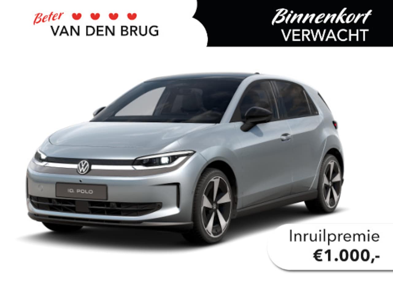 Volkswagen ID.Polo - Style First Edition 52 kWh | €1000 inruilpremie | 'Martorell', 19 inch |  Panoramadak | Ma - AutoWereld.nl