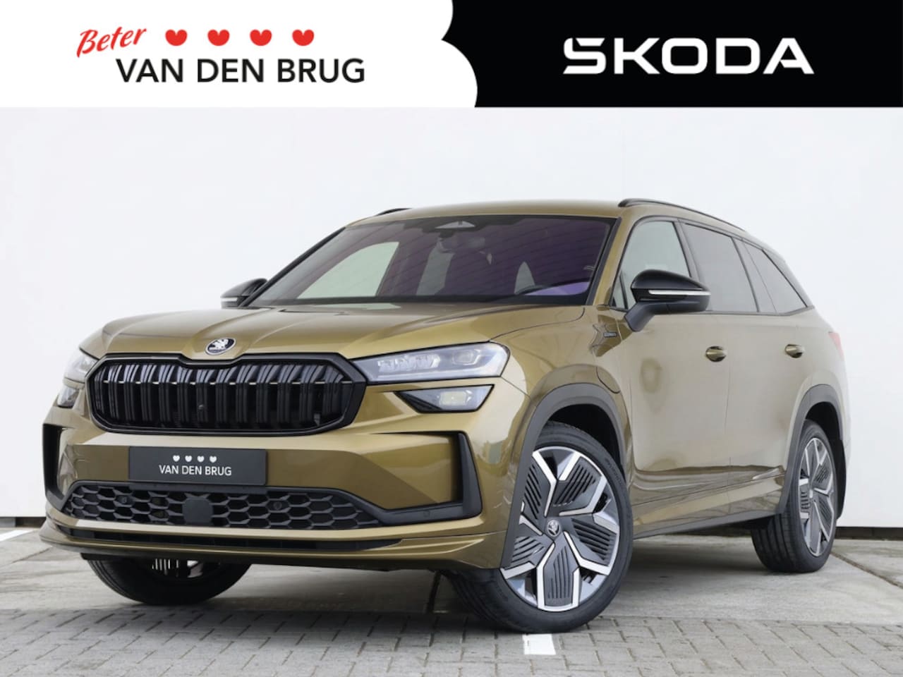 Skoda Kodiaq - 1.5 TSI PHEV Sportline Business 204 pk | Trekhaak | Stoelverwarming | Keyless | Side Assis - AutoWereld.nl