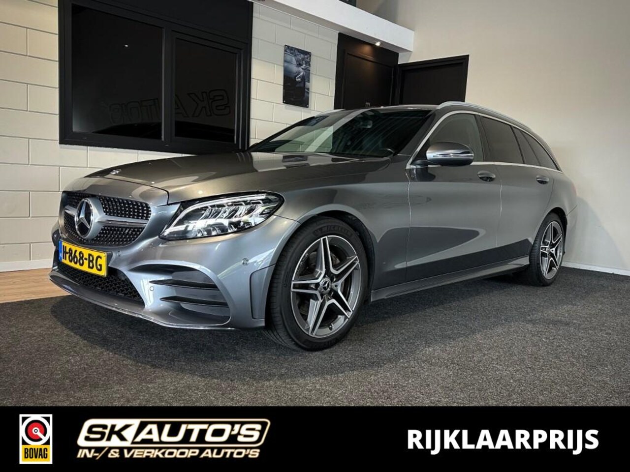 Mercedes-Benz C-klasse - 160 BNS SOL. AMG LTD l NAP l AFN TREKH l CAMERA l STOELVERW l NAVI l - AutoWereld.nl