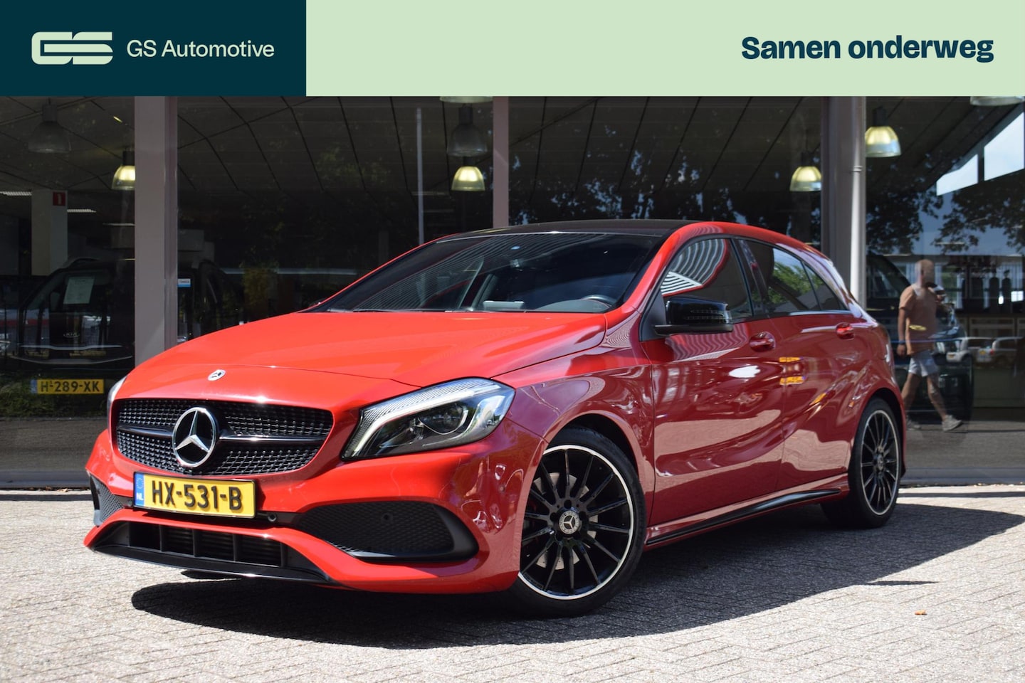 Mercedes-Benz A-klasse - 250 Sport Ambition AMG/LED/Stoelverw/NAV/Leder/ - AutoWereld.nl