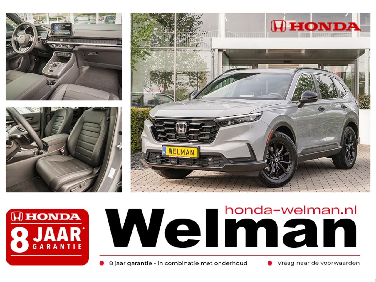 Honda CR-V - 2.0i e:HEV ELEGANCE - NIEUW - FULL HYBRID - AUTOMAAT - MY27 - AutoWereld.nl
